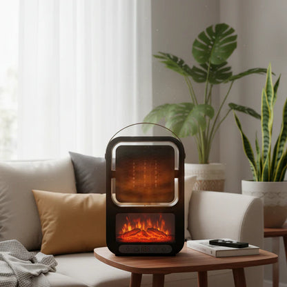 Black Fan Heater – Portable Electric Room Heater