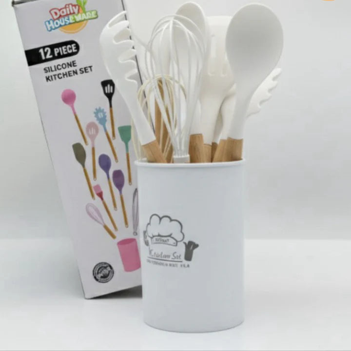 Daily Houseware Silicone Kitchen Utensil Set
