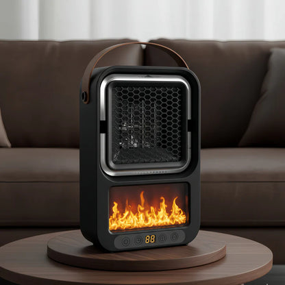 Black Fan Heater – Portable Electric Room Heater